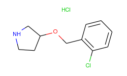 3-[(2-chlorobenzyl)oxy]pyrrolidine hydrochloride