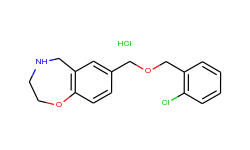 7-{[(2-chlorobenzyl)oxy]methyl}-2,3,4,5-tetrahydro-1,4-benzoxazepine hydrochloride