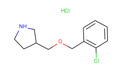 3-{[(2-chlorobenzyl)oxy]methyl}pyrrolidine hydrochloride