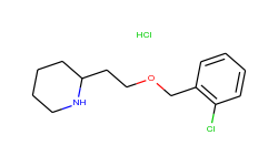 2-{2-[(2-chlorobenzyl)oxy]ethyl}piperidine hydrochloride