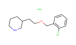 3-{2-[(2-chlorobenzyl)oxy]ethyl}piperidine hydrochloride
