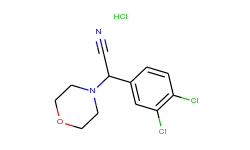 (3,4-dichloro-phenyl)-morpholin-4-yl-acetonitrile hydrochloride