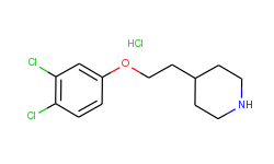 4-[2-(3,4-dichlorophenoxy)ethyl]piperidine hydrochloride