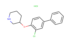 3-[(3-chloro[1,1-biphenyl]-4-yl)oxy]piperidine hydrochloride