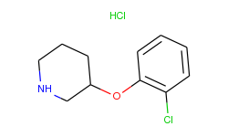 3-(2-chlorophenoxy)piperidine hydrochloride