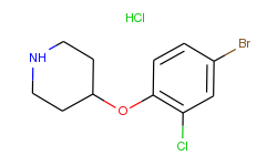 4-(4-bromo-2-chlorophenoxy)piperidine hydrochloride