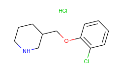 3-[(2-chlorophenoxy)methyl]piperidine hydrochloride