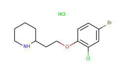 2-[2-(4-bromo-2-chlorophenoxy)ethyl]piperidine hydrochloride