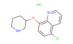 5-chloro-8-quinolinyl 3-piperidinyl ether hydrochloride