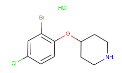 4-(2-bromo-4-chlorophenoxy)piperidine hydrochloride