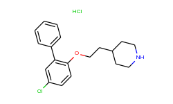 4-{2-[(5-chloro[1,1-biphenyl]-2-yl)oxy]-ethyl}piperidine hydrochloride