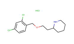 2-{2-[(2,4-dichlorobenzyl)oxy]ethyl}piperidine hydrochloride