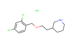 3-{2-[(2,4-dichlorobenzyl)oxy]ethyl}piperidine hydrochloride