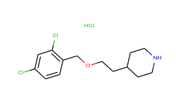 4-{2-[(2,4-dichlorobenzyl)oxy]ethyl}piperidine hydrochloride