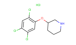 3-(2,4,5-trichlorophenoxy)piperidine hydrochloride