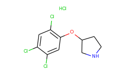 3-(2,4,5-trichlorophenoxy)pyrrolidine hydrochloride