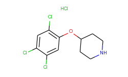 4-(2,4,5-trichlorophenoxy)piperidine hydrochloride