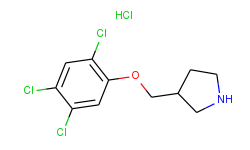 3-[(2,4,5-trichlorophenoxy)methyl]pyrrolidine hydrochloride