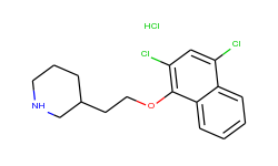3-{2-[(2,4-dichloro-1-naphthyl)oxy]-ethyl}piperidine hydrochloride
