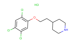2-(4-piperidinyl)ethyl 2,4,5-trichlorophenyl ether hydrochloride