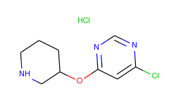 6-chloro-4-pyrimidinyl 3-piperidinyl ether hydrochloride