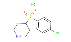 4-[(4-chlorophenyl)sulfonyl]piperidine hydrochloride