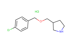 3-{[(4-chlorobenzyl)oxy]methyl}pyrrolidine hydrochloride