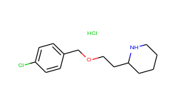 2-{2-[(4-chlorobenzyl)oxy]ethyl}piperidine hydrochloride