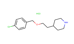 4-{2-[(4-chlorobenzyl)oxy]ethyl}piperidine hydrochloride