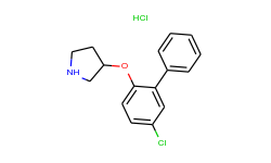 5-chloro[1,1-biphenyl]-2-yl 3-pyrrolidinyl ether hydrochloride