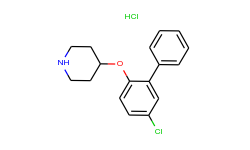 5-chloro[1,1-biphenyl]-2-yl 4-piperidinyl ether hydrochloride