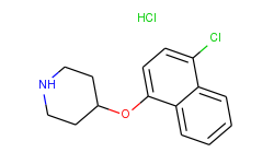 4-[(4-chloro-1-naphthyl)oxy]piperidine hydrochloride