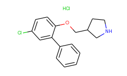 5-chloro[1,1-biphenyl]-2-yl 3-pyrrolidinylmethyl-ether hydrochloride