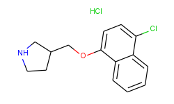 4-chloro-1-naphthyl 3-pyrrolidinylmethyl ether hydrochloride