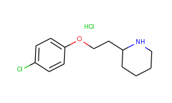 2-[2-(4-chlorophenoxy)ethyl]piperidine hydrochloride