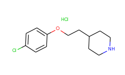 4-[2-(4-chlorophenoxy)ethyl]piperidine hydrochloride