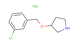 3-[(3-chlorobenzyl)oxy]pyrrolidine hydrochloride