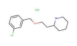 2-{2-[(3-chlorobenzyl)oxy]ethyl}piperidine hydrochloride