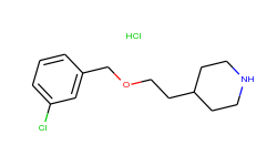 4-{2-[(3-chlorobenzyl)oxy]ethyl}piperidine hydrochloride