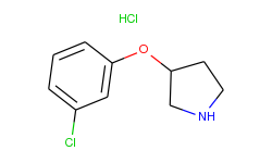 3-(3-chlorophenoxy)pyrrolidine hydrochloride