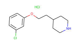 4-[2-(3-chlorophenoxy)ethyl]piperidine hydrochloride