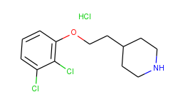 4-[2-(2,3-dichlorophenoxy)ethyl]piperidine hydrochloride