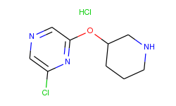 6-chloro-2-pyrazinyl 3-piperidinyl ether hydrochloride