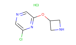 2-(3-azetidinyloxy)-6-chloropyrazine hydrochloride