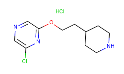 6-chloro-2-pyrazinyl 2-(4-piperidinyl)ethyl ether hydrochloride