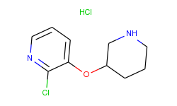 2-chloro-3-pyridinyl 3-piperidinyl ether hydrochloride