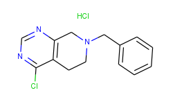 7-benzyl-4-chloro-5,6,7,8-tetrahydropyrido[3,4-d]pyrimidine hydrochloride