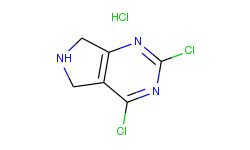 2,4-dichloro-6,7-dihydro-5h-pyrrolo[3,4-d]pyrimidine hydrochloride