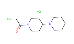 1-[1,4]bipiperidinyl-1-yl-2-chloro-ethanone hydrochloride