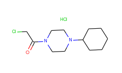 2-chloro-1-(4-cyclohexyl-piperazin-1-yl)-ethanone hydrochloride
